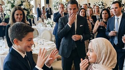 قصة نسي ابن الأصم وسط قاعة مليانة مليونيرات